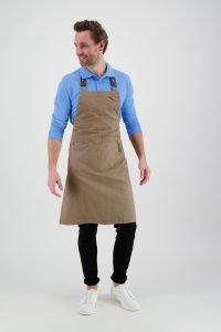 Bib Apron Forene Mud Denim