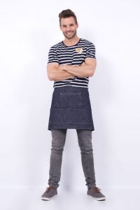 Schortje denim 77x40 cm