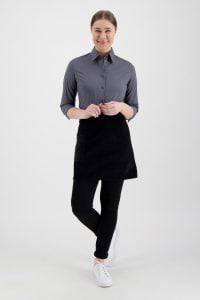 Apron Black Velvet